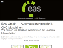 Tablet Screenshot of easgmbh.de